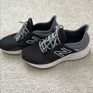 New Balance Black and Gray Sneakers